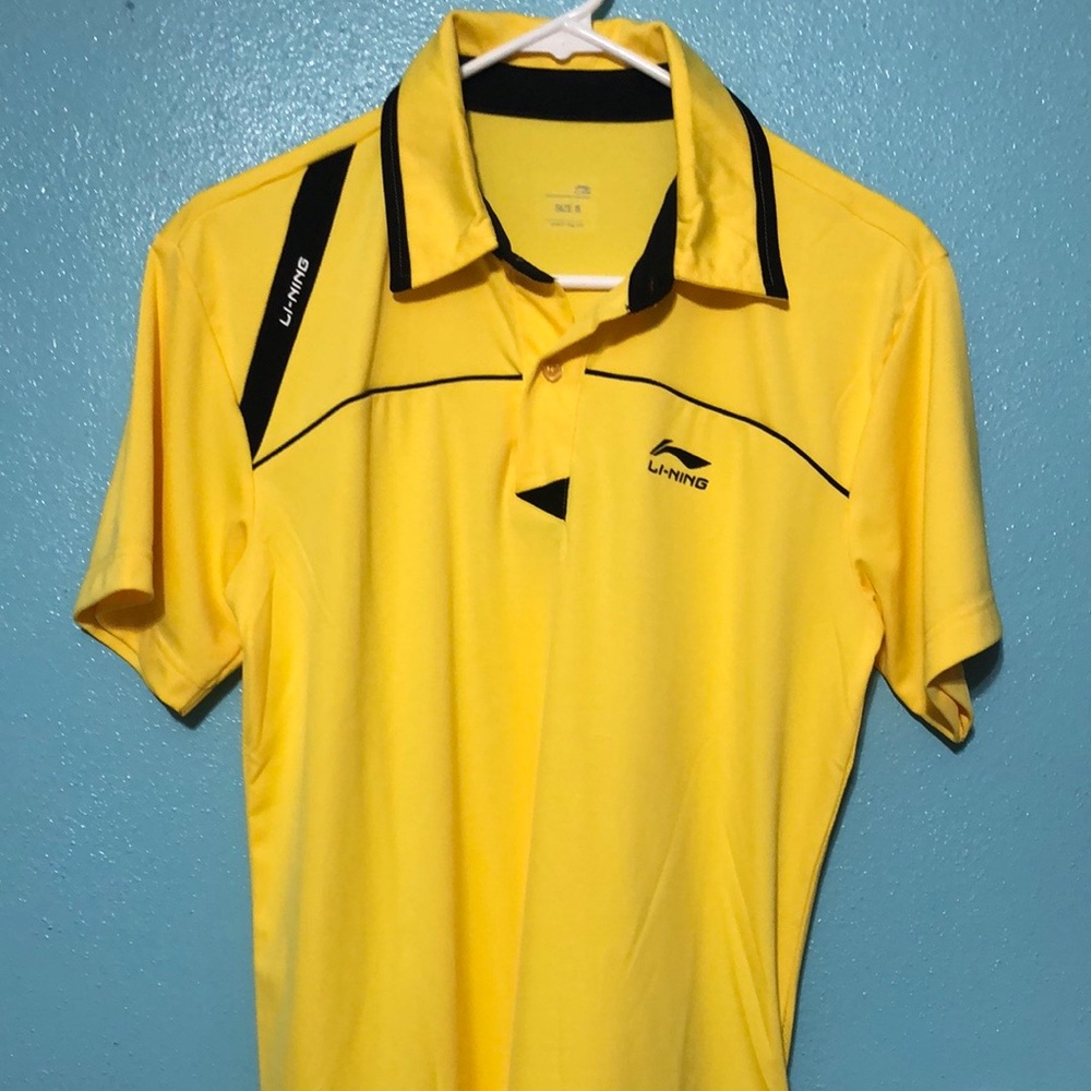 LI-NING sport Badminton polo shirt